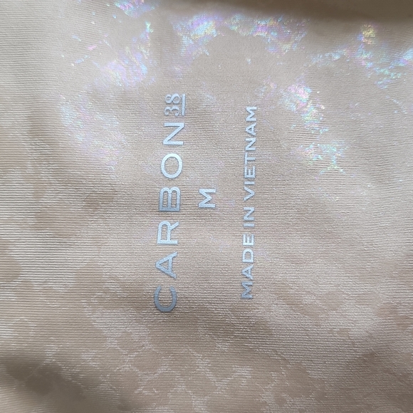 Carbon38 Tan Metallic Snake Legging - M - Picture 7 of 12